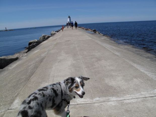 on way to lighthouse